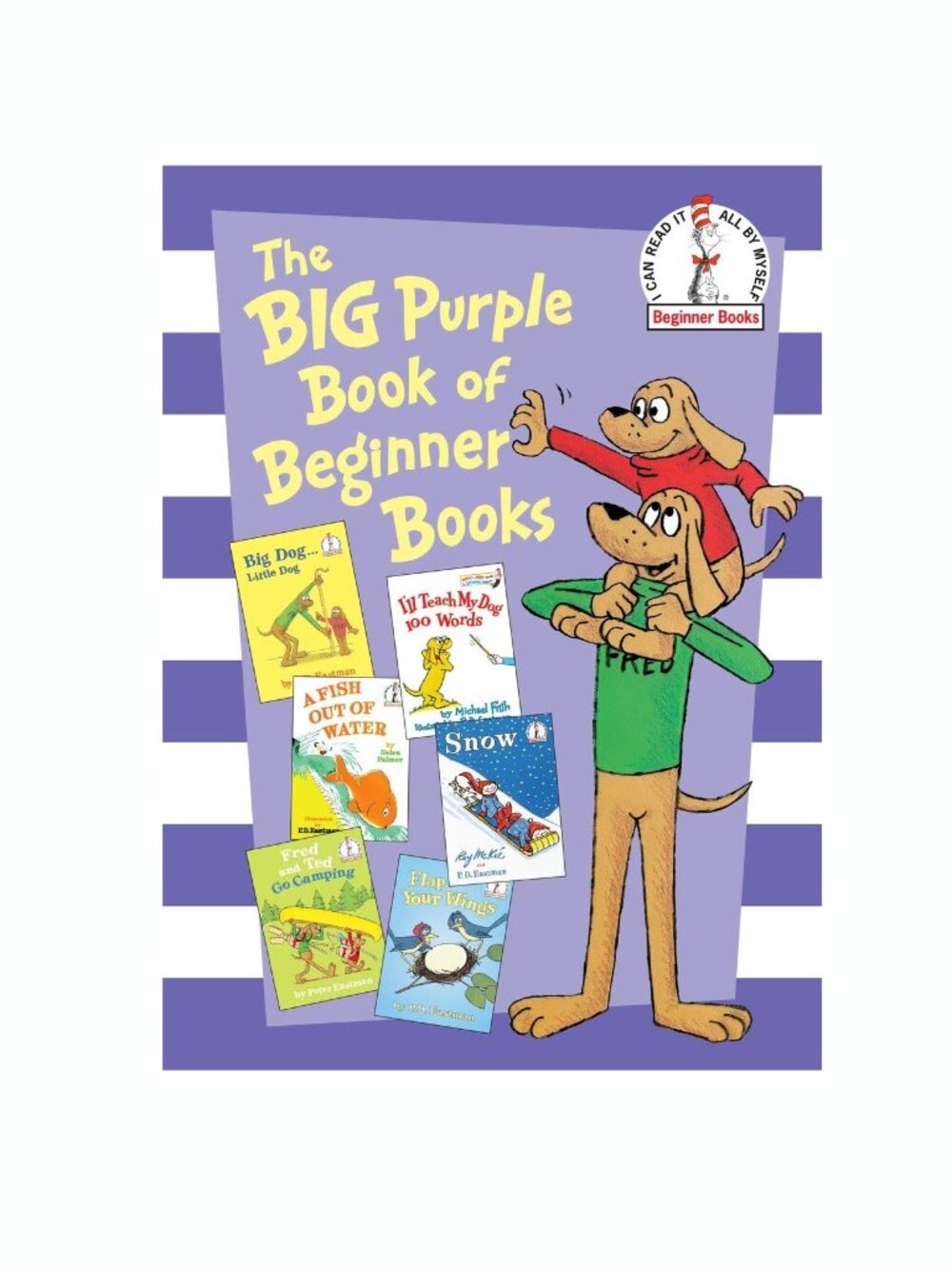 Big Purple Book of Beginner Book Dr Seuss I Can Read Collection Kids Hardcover